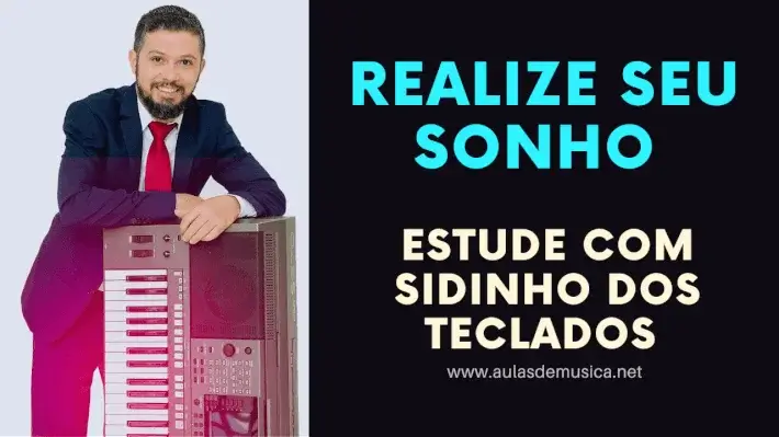 Como aprender a tocar teclado | Domine o mundo das teclas - Sidinho Oliveira 2026