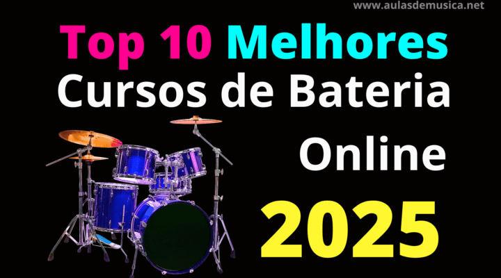 Top 10 Melhores Cursos de Bateria Online de 2025