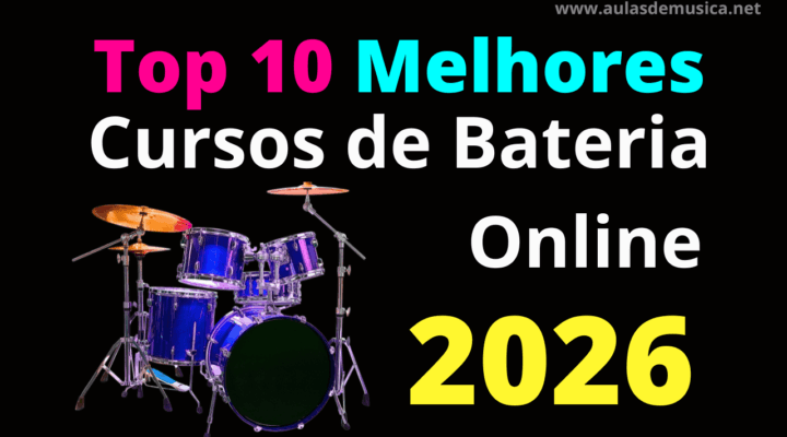 Top 10 Melhores Cursos de Bateria Online de 2026